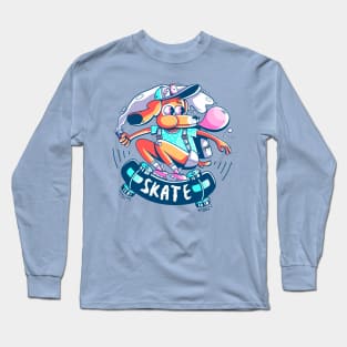 Rad Dog Skate Long Sleeve T-Shirt